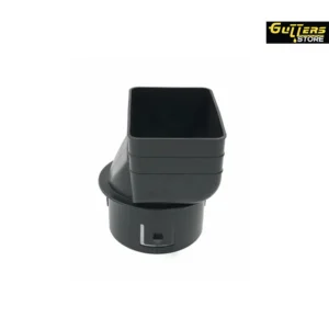 Adapter black 3X4 to 4